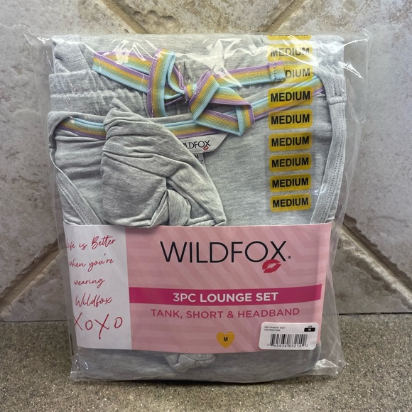🆕Wildfox Shorty Tank Lounge Set + Headband - Picture 2 of 4